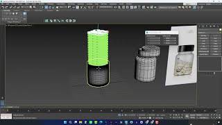Supplement Bottle 3D Modeling in 3Ds Max