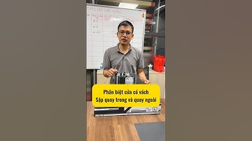 Phân biệt cửa có vách kính sập quay trong và quay ngoài #lumal #cuanhomkinh #cuanhomxingfa #xaydung