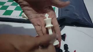  Unboxing Chess set 18x18 vinyl chess set.