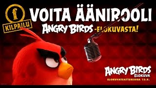 Finnkino etsii ääntä Angry Birds -elokuvaan!