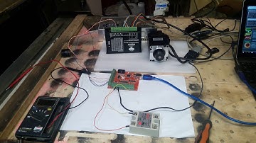 hbs57 servo motor 23SSM8440-EC1000  mach3 usb card 100Khz RnRMotion