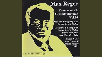 String Trio No. 2 in D Minor, Op. 141b: III. Vivace