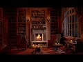 Rain On Window ASMR | Rain and Fireplace Sounds at Night 8 Hours for Sleeping, Reading, Relaxation