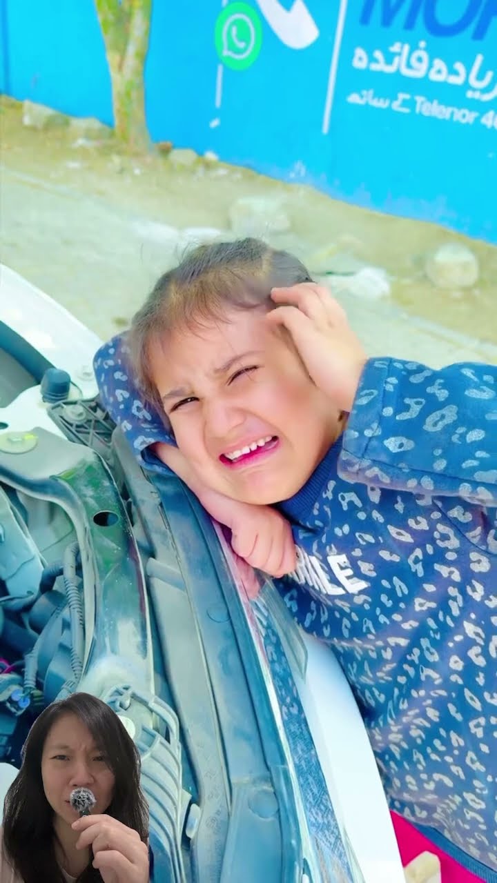 GAK BISA TUTUP MOBIL, ADEK TIBA2 NANGIS KEJER #shorts