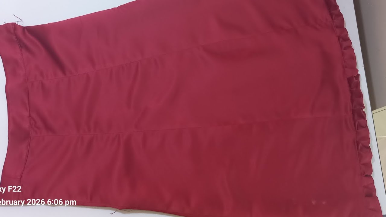 Saree Skirt Cutting And Stitching My  Dreamz@ alankrith