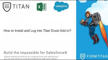 How to Install and Log into Titan Excel Add-in?