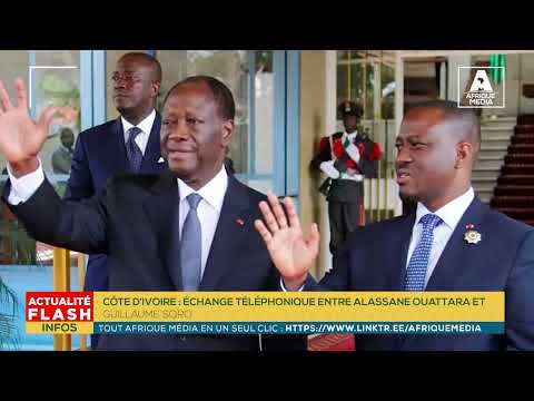 CÔTE D’IVOIRE : ÉCHANGE TÉLÉPHONIQUE ENTRE ALASSANE OUATTARA ET GUILLAUME SORO