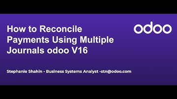 How To Reconcile Payments in Multiple Journals Using odoo V16.
