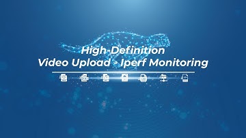 SpeedUpBOX Layer4 WAN Accelerator - High - Definition Video Upload - Iperf Monitoring