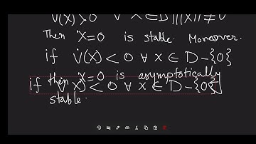 NL 20 Liapunov Stability Theory