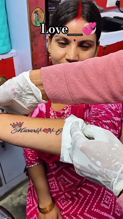 love tattoo video new short ❣️ #youtubeshorts #trandinguk #tattoo #tattoofun #tattoo #shorts