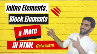 Inline & Block Elements in Html | Web Development Tutorials #11