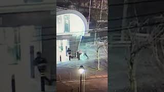 CCTV shows Brussels metro shooting