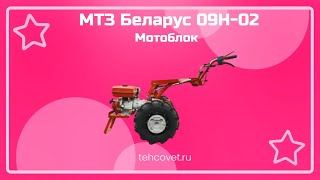 Обзор мотоблока МТЗ Беларус 09Н-02 от Техсовет