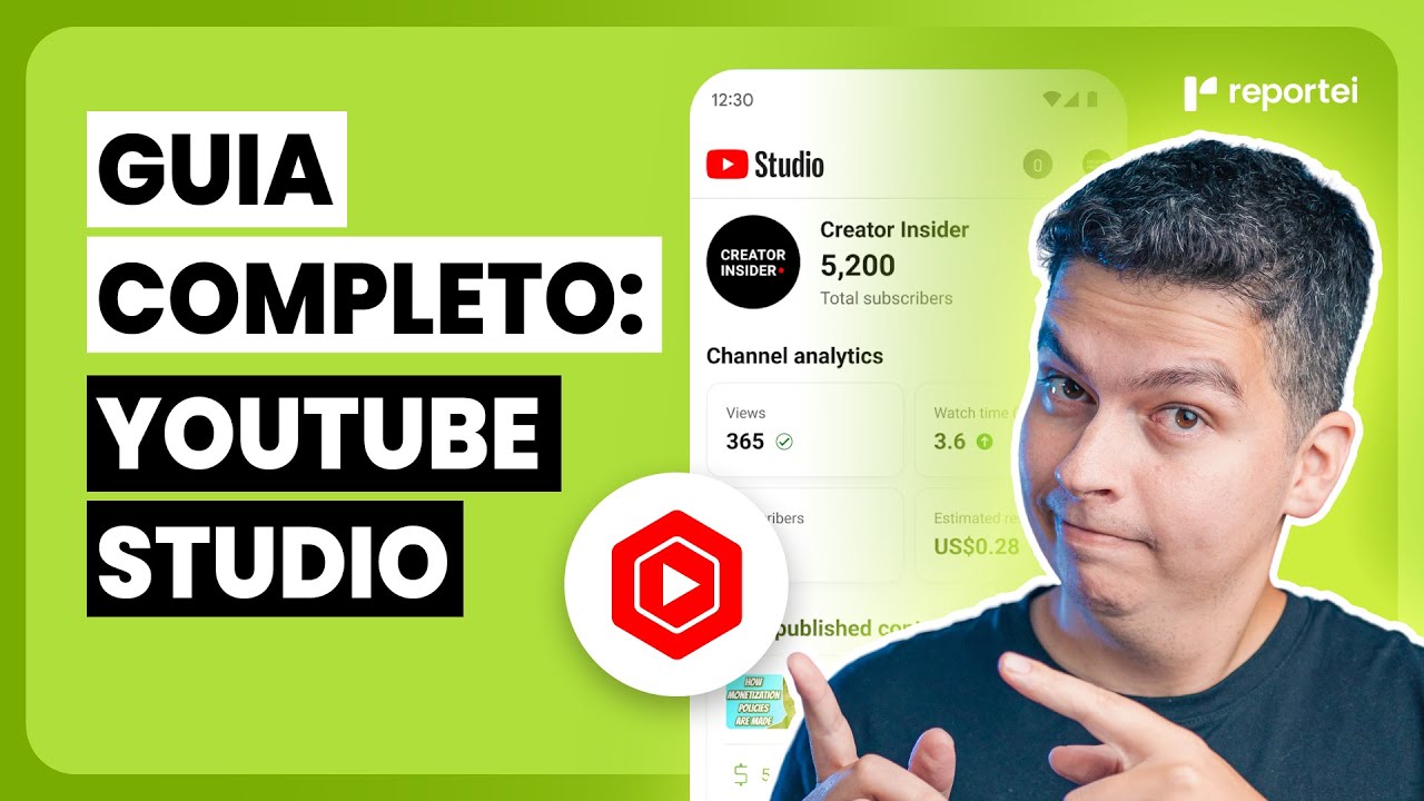 Como Usar o YouTube Studio - YouTube