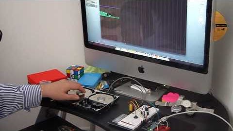 HDD spindle motor as analog rotary input