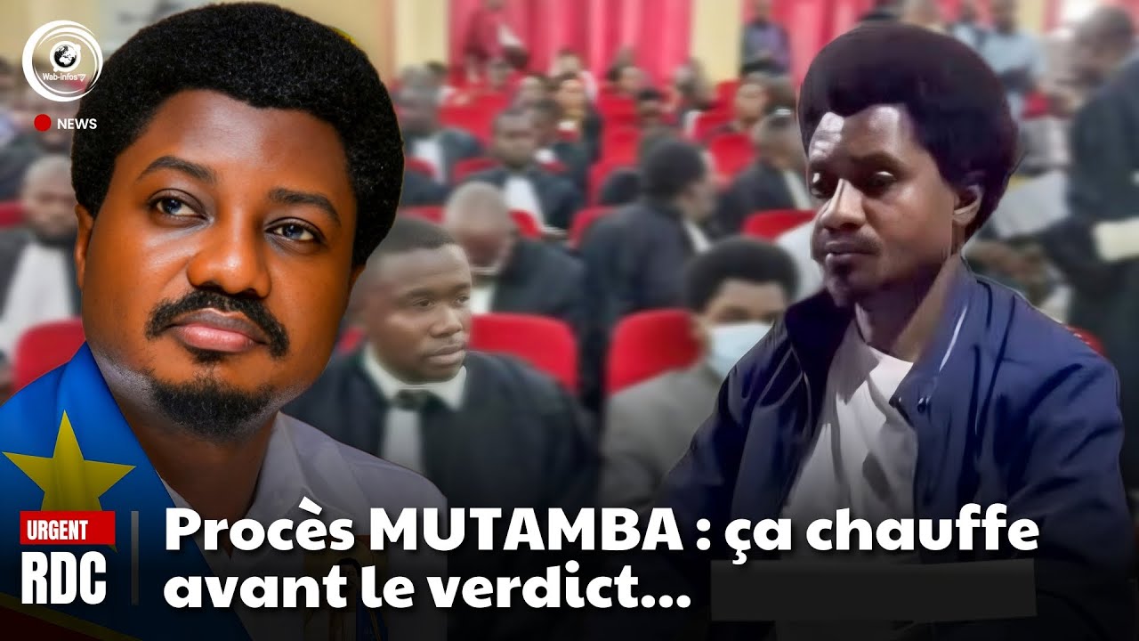 Procès MUTAMBA: ça s'annonce très mal pour Constant MUTAMBA