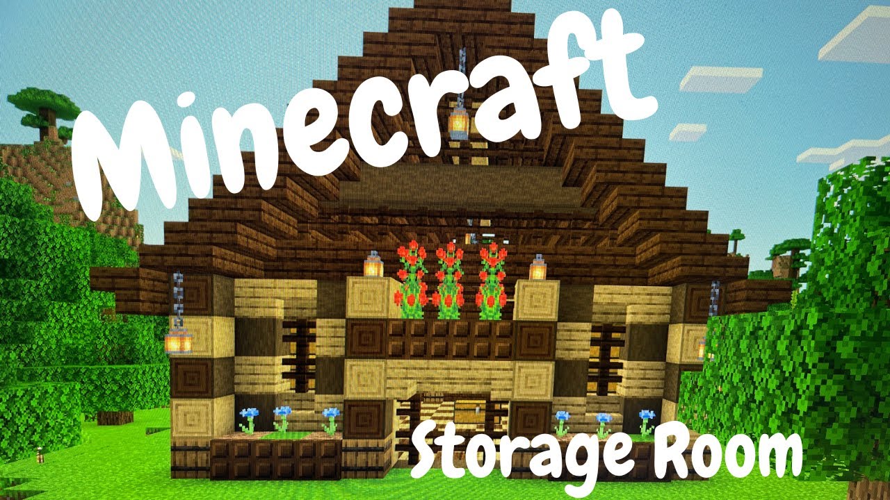 Building a storage room in Minecraft Survival longplay | No Commentary ...