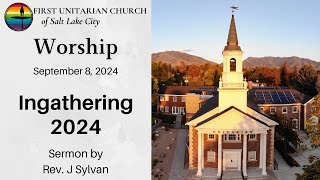 Ingathering 2024 (September 8, 2024)
September 8, 2024 service for the First Unitarian Church of Salt Lake City. Sermon by the Reverend J Sylvan. The process of deconstructing and reconstructing faith is discussed. Rev. J Sylvan encourages us to define our faith through actions and commitments rather than through beliefs or negations of past beliefs.
ORDER OF SERVICE
00:00 π΅ Introduction: We Will Go Out In The World β music by David Owens
00:55 π΅ Processional: Enter, Rejoice, and Come In by Louise Ruspini; led by Amanda Esko; David Owens, piano
02:50 π΅ Introit: # 188, Come, Come, Whoever You Are β words adapted from Rumi (1207-1273); music by Rev. Lynn Ungar (American, b. 1963); led by Rev. J Sylvan
04:26 Welcome & Announcements β Rev. Monica Dobbins
10:03 Chalice Lighting β Rev. Monica Dobbins
11:47 π΅ Opening Hymn: # 1024, When the Spirit Says Do β African-American spiritual, civil rights period; arr. Mark Freundt (American, b. 1966); David Owens, piano
16:29 Lay Minister: Brandon Checketts
25:46 π΅ Interlude - Interlude in C Major β Matthew Esko and David Owens, 4-hand piano duet
27:01 π΅ Song of Gratitude: # 1010, βWe Give Thanksβ β words & music by Wendy Luella Perkins (Canadian, b. 1966); led by Rev. J Sylvan
27:37 Offertory β Rev. Monica Dobbins
28:02 π΅ Doxology: From All that Dwell Below the Skies β words: based on Isaac Watts (English, 1674-1748); melody: Old Hundredth from Genevan Psalter (1551)
29:09 Sermon: Ingathering 2024 β Rev. J Sylvan
48:22 Ritual: Faith Statement Time Capsule
56:20 π΅ Closing Hymn: # 118, This Little Light of Mine β African American spiritual, c. 1750-1875; David Owens, piano
58:45 Benediction β Rev. J Sylvan
59:13 π΅ Recessional: Exit, Rejoice & Go Out β adapted from the song by Louise Ruspini; led by Amanda Esko; David Owens, piano
1:00:12 End Credits
Rev. J Sylvan, Senior Minister
Rev. Monica Dobbins, Assistant Minister
Amanda Esko, Director of Religious Education
David Owens, Director of Music
Stefanie Park, Administrator
Tristan Moore, Audiovisual Director
Kristina Pappas, Audiovisual Technician
π First Unitarian Church of Salt Lake City
β Website: https://slcuu.org/
β Facebook: https://www.facebook.com/firstuuslc/
β Instagram: https://www.instagram.com/firstuuslc/
β YouTube: https://youtube.com/FirstUUSLC/
π All of First Unitarian Churchs programs depend entirely on the generous contributions of our members and friends.
β Donate: https://slcuu.org/give
π¬ Related video topics from First Unitarian Church
β https://www.youtube.com/playlist?list=PLouELW-J6FZbbZvVRdb9M9HKzqT9D3pFC
β Beginnings & Endings of Church Years: https://www.youtube.com/playlist?list=PLouELW-J6FZZIkbMx6JyrrXDQRNOZte_v Ingathering 2024 (September 8, 2024)
