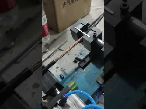 7mm Diameter Wire Stripping Machine for 25cm Outer Skin Removal