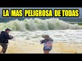 PESCANDO EN LA PLAYA MAS PELIGROSA DEL PERU | FT @Tablita Fishing