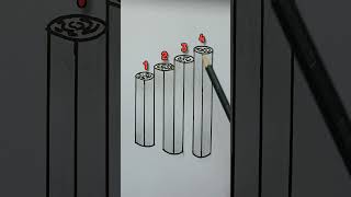 Which One Do You See 4 Or 3opticalillusion shorts