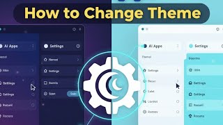How to change the theme in Chatgpt | chatgpt me theme Kaise change kre | #chatgpt #aivideo