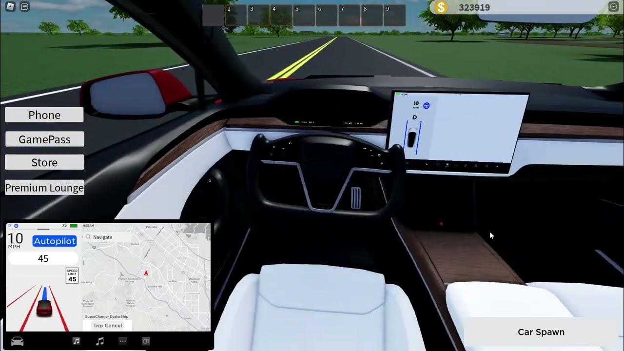 Roblox Tesla Full Self Driving【Autopilot Simulator / Full Self Driving