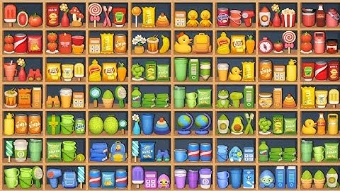Goods sorting match 3 | level 1-10 | best android game | Puzzle game | Falcon game studio