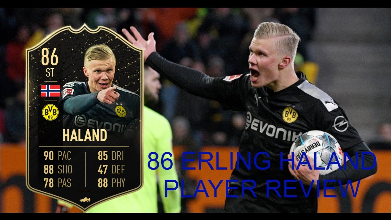 INSANE 86 INFORM ERLING HALAND PLAYER REVIEW - FIFA ULTIMATE TEAM