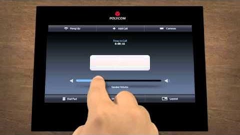 polycom touch control demo