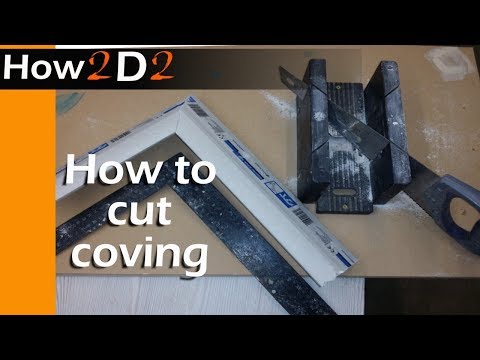 How To Cut Coving Gypro Cove Internal External Corner Cutting