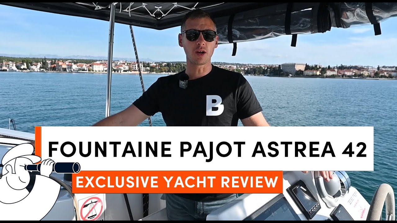 ⁣FOUNTAINE PAJOT Astrea 42 - The sheer pleasure of sailing! EXCLUSIVE YACHT REVIEW