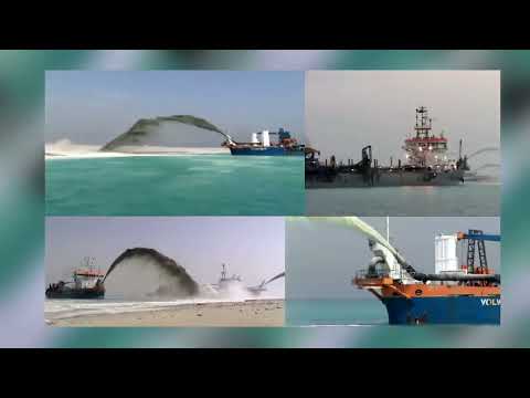 How Engineers Made The Massive Palm Jumeirah Island In Dubai Sea   Part 2