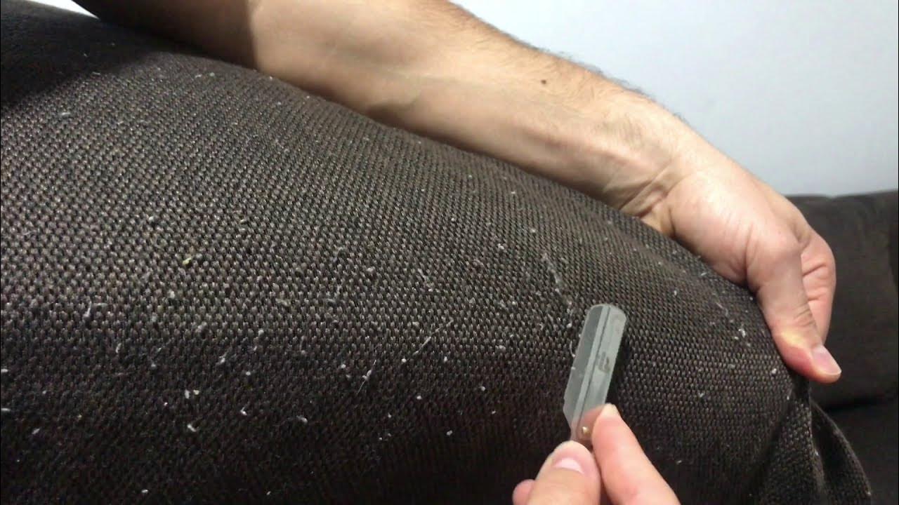 How to Remove Fuzz Balls from Clothes/Pillows YouTube