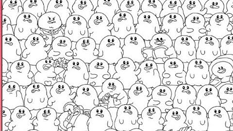 #Annoying puzzle game #level25 #Find 16 different ducks