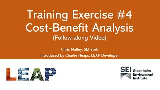 Training Exercise #4: Cost-Benefit Analysis