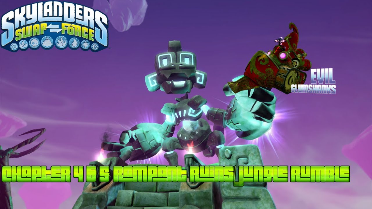 Skylanders: Swap Force - Главы 4 и 5: Разгром/Битва в джунглях | 4K - Без комментариев
