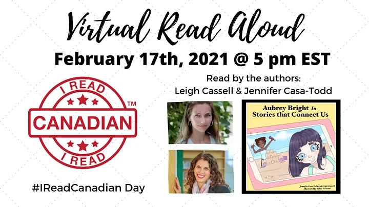 Aubrey Bright #IReadCanadian Read Aloud