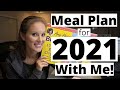 How I MEAL PLAN for the WHOLE YEAR in less than 3 Hours | MEAL PLAN for 2021 with me!