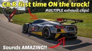 5 minutes of the Corvette C8.R exhaust sound and TRACK racing at Michelin Raceway Road Atlanta!!