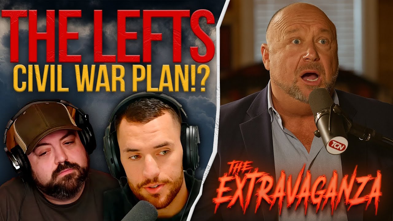 Alex Jones: The Left Is PLANNING Civil War?! | w/ Rob Noerr & Jake React