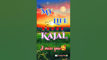 Kajal🍂Name WhatsApp Status😍 || #shorts #youtubeshorts #whatsappstatus