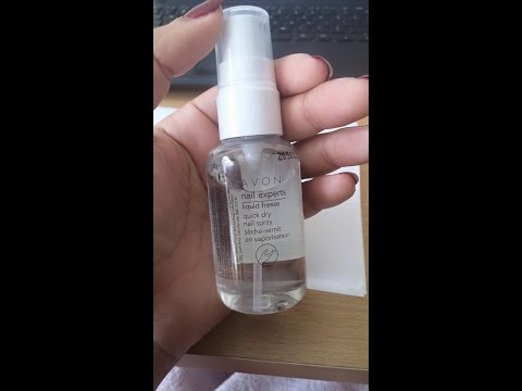 Avon Nail Experts Liquid Freeze Quick Dry Nail Spray - Reviews