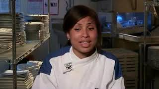 Elise Wims helps Paul Niedermann win Hell's Kitchen season 9 #HELLSKITCHEN #ELISEWIMS #GORDONRAMSEY