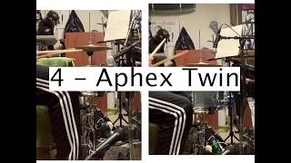 Aphex Twin - 4 - Drum Cover (with transcription)
