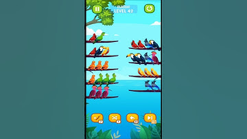 Bird Sort Puzzle l Bird Sort Color Puzzle l Classic Level 42 l Gameplay l Bird Sort Puzzle Challenge