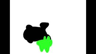 Thicc Black Cat Grass girl vore belly