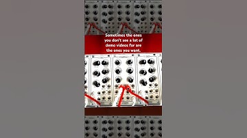 Some rare bleeps and bloops courtesy of the Modcan Dualwave. #electronicmusic #eurorack #synth