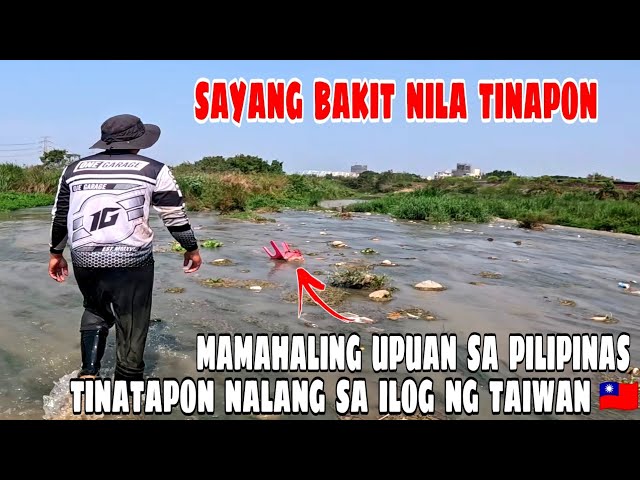 Mga Mamahaling Upuan Sa Pilipinas Tinatapon Lang Sa Ilog Ng Taiwan,Kukunin Ko Nalang ! class=